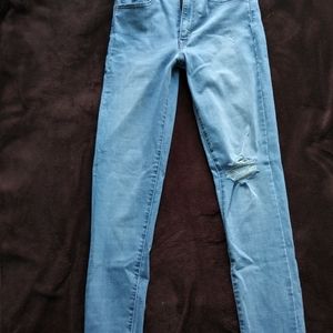 Levi mile high super skinny jeans